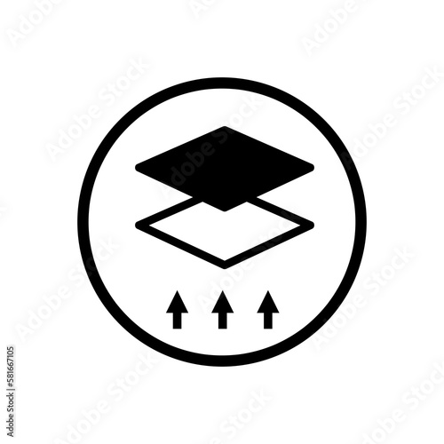 Strong Adhesion vector flat illustration on white background..eps