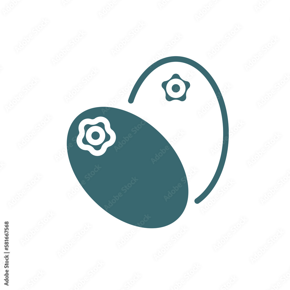 breast milk fruit icon. Filled breast milk fruit icon from vegetables ...