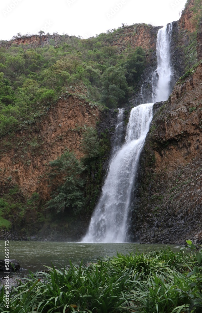 Fototapeta premium Cascada el salto del Nogal en Tapalpa Jalisco México