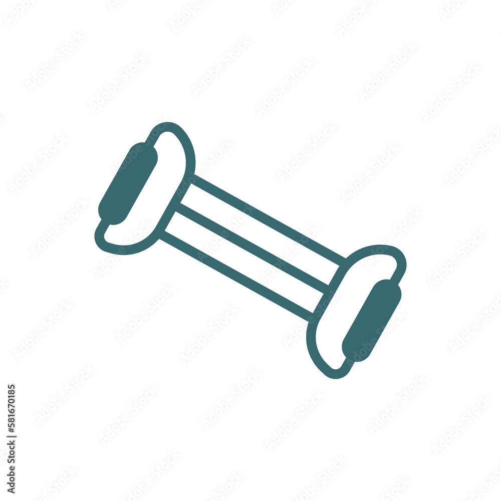 chest expanders icon. Filled chest expanders icon from Fitness and Gym ...