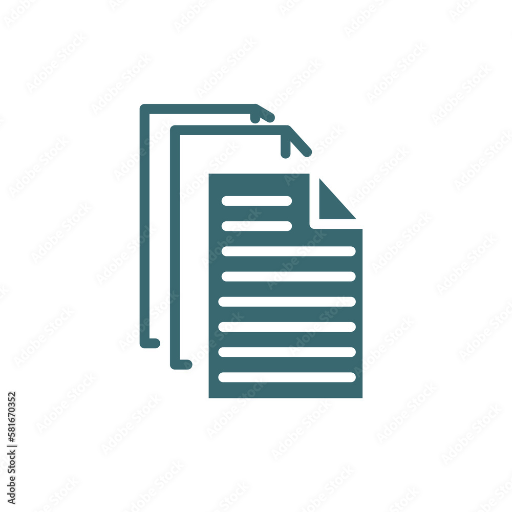 files icon. Filled files icon from Human Resources collection. Glyph vector isolated on white background. Editable files symbol can be used web and mobile files icon. Filled files icon from Human Resources collection. Glyph vector isolated on white background. Editable files symbol can be used web and mobile