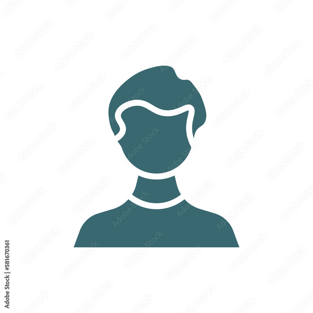 man icon. Filled man icon from Human Resources collection. Glyph vector isolated on white background. Editable man symbol can be used web and mobile man icon. Filled man icon from Human Resources collection. Glyph vector isolated on white background. Editable man symbol can be used web and mobile