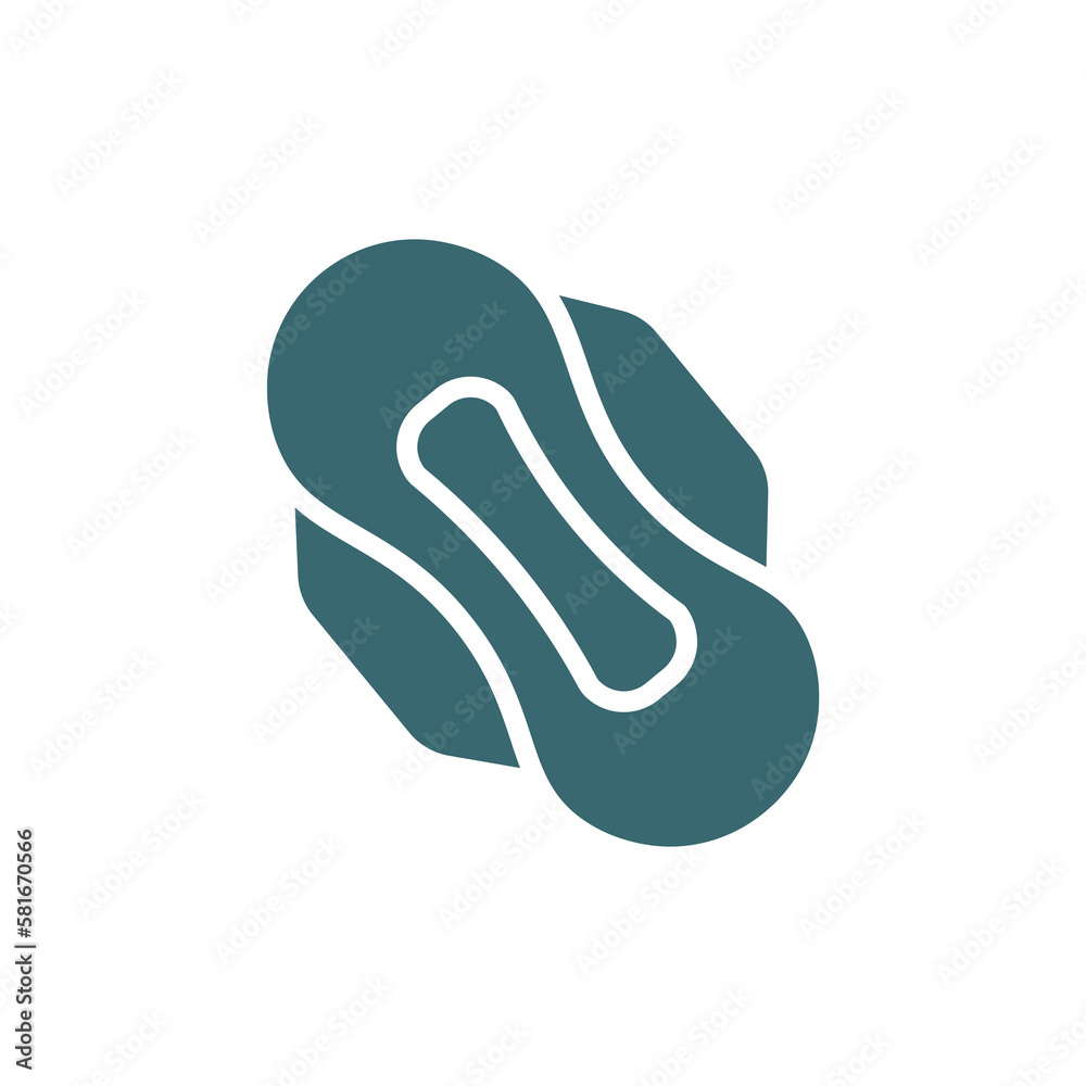 sanitary napkin icon. Filled sanitary napkin icon from Hygiene and Sanitation collection. Glyph vector isolated on white background. Editable sanitary napkin symbol can be used web and mobile sanitary napkin icon. Filled sanitary napkin icon from Hygiene and Sanitation collection. Glyph vector isolated on white background. Editable sanitary napkin symbol can be used web and mobile