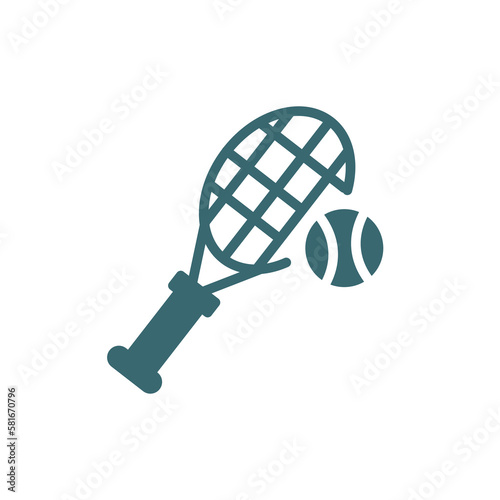 tennis game icon. Filled tennis game icon from sport and game collection. Glyph vector isolated on white background. Editable tennis game symbol can be used web and mobile