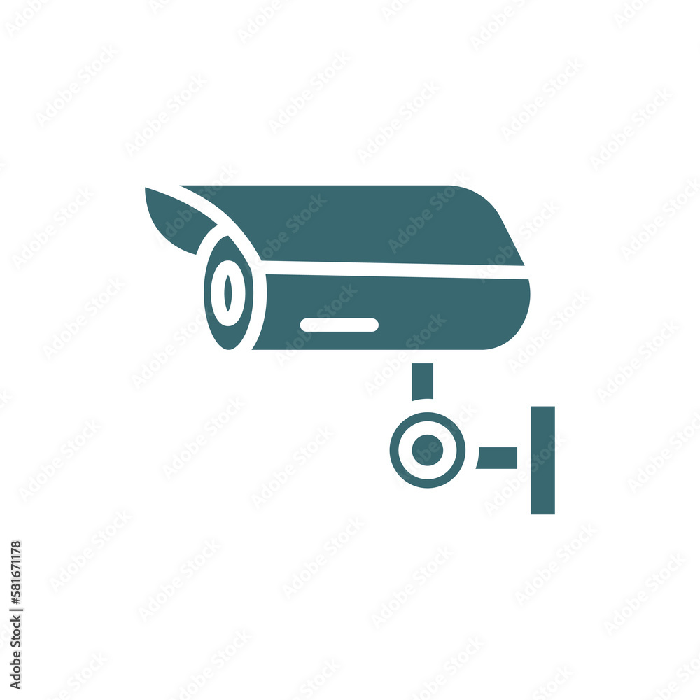 surveillance camera icon. Filled surveillance camera icon from technology collection. Glyph vector isolated on white background. Editable surveillance camera symbol can be used web and mobile surveillance camera icon. Filled surveillance camera icon from technology collection. Glyph vector isolated on white background. Editable surveillance camera symbol can be used web and mobile