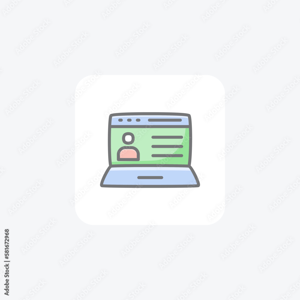 Video, vlog fully editable vector icon
Video, vlog fully editable vector icon