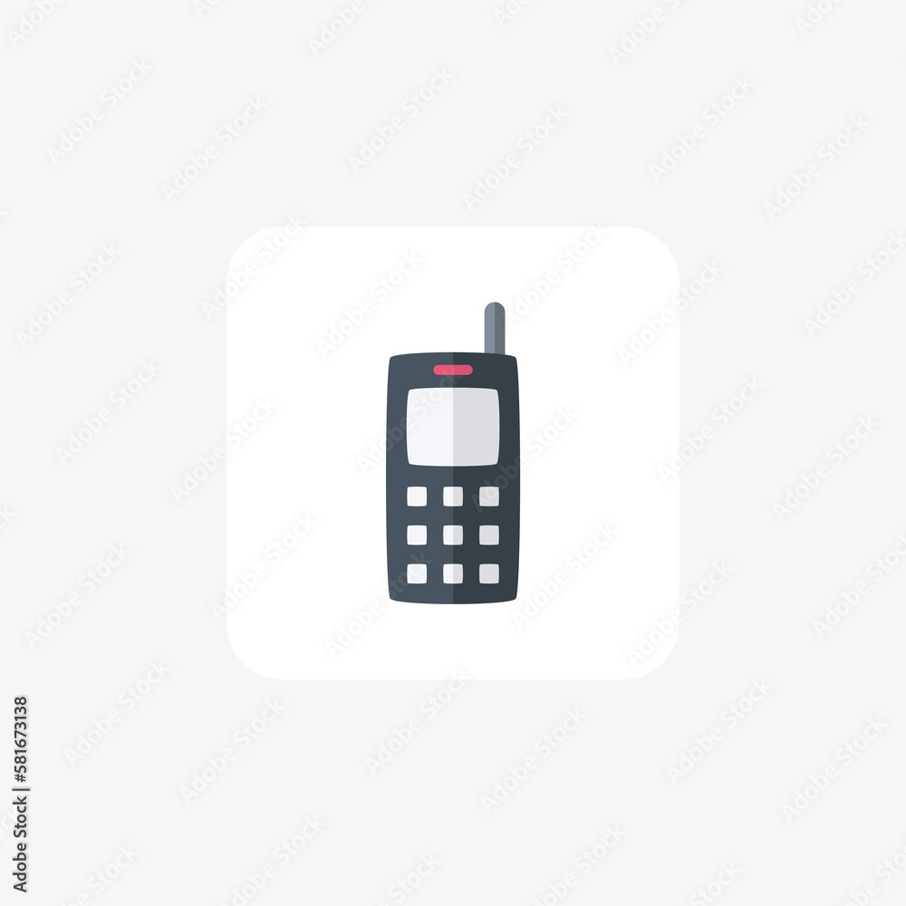 Cell phone, communication, fully editable vector icon
Cell phone, communication, fully editable vector icon