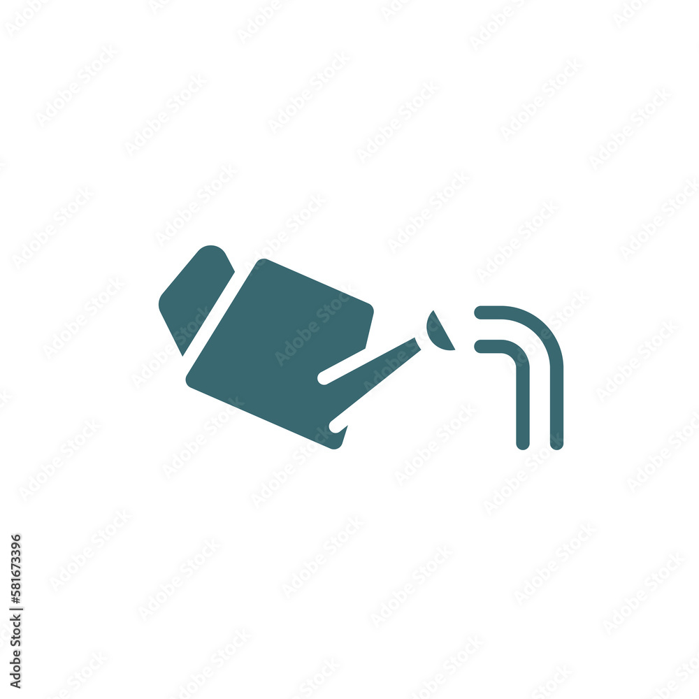 watering can icon. Filled watering can, can icon from ecology collection. Flat glyph vector isolated on white background. Editable watering can symbol can be used web and mobile watering can icon. Filled watering can, can icon from ecology collection. Flat glyph vector isolated on white background. Editable watering can symbol can be used web and mobile