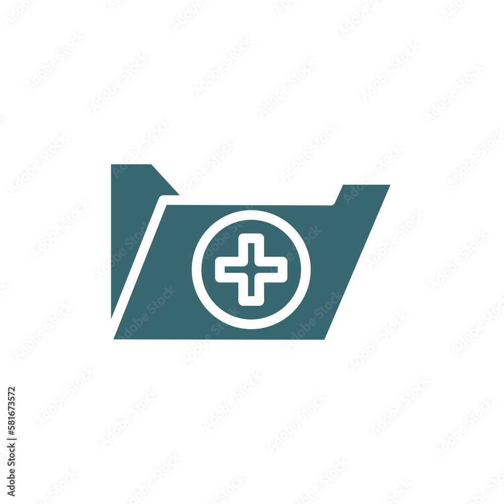 records icon. Filled records icon from health and medical collection. Flat glyph vector isolated on white background. Editable records symbol can be used web and mobile records icon. Filled records icon from health and medical collection. Flat glyph vector isolated on white background. Editable records symbol can be used web and mobile