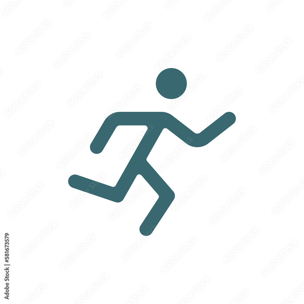 running icon. Filled running icon from health and medical collection. Flat glyph vector isolated on white background. Editable running symbol can be used web and mobile running icon. Filled running icon from health and medical collection. Flat glyph vector isolated on white background. Editable running symbol can be used web and mobile