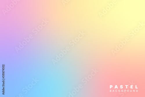 soft gradient background, colorful pastel design, pastel color background design