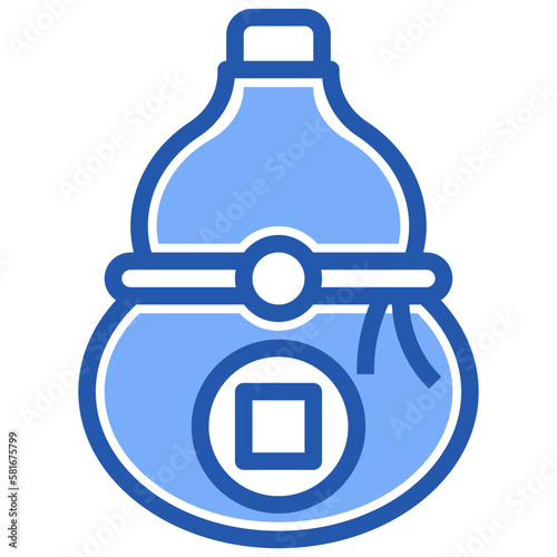 calabash line icon,linear,outline,graphic,illustration