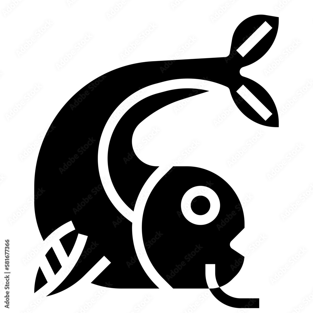 fish glyph icon,linear,outline,graphic,illustration fish glyph icon,linear,outline,graphic,illustration