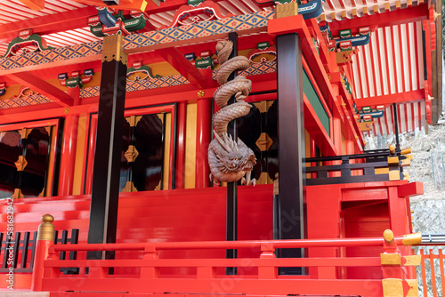 Tapety artystyczne 金櫻神社 龍２