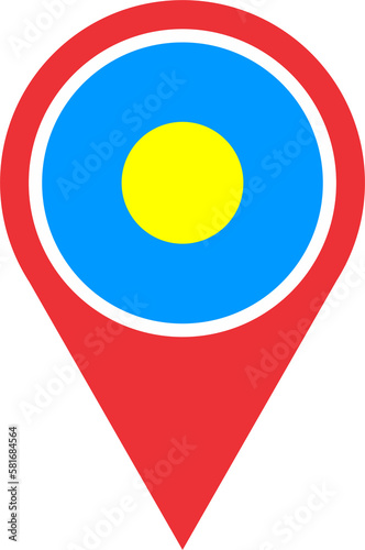 Palau flag pin map 2023031386 Free Download Palau flag pin map 2023031386 - GFXLoad
