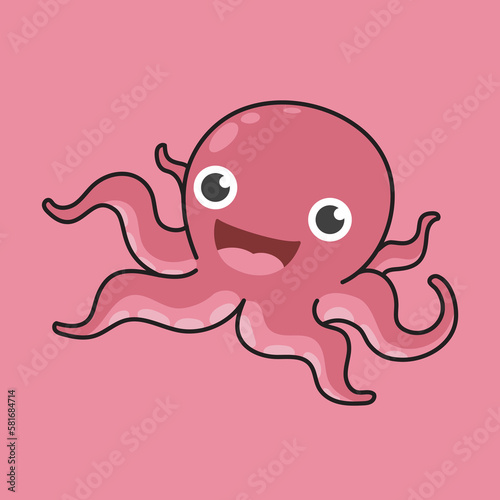 illustration of a octopus