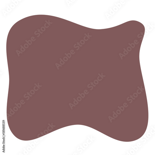 Bild auf Leinwand Square Blob