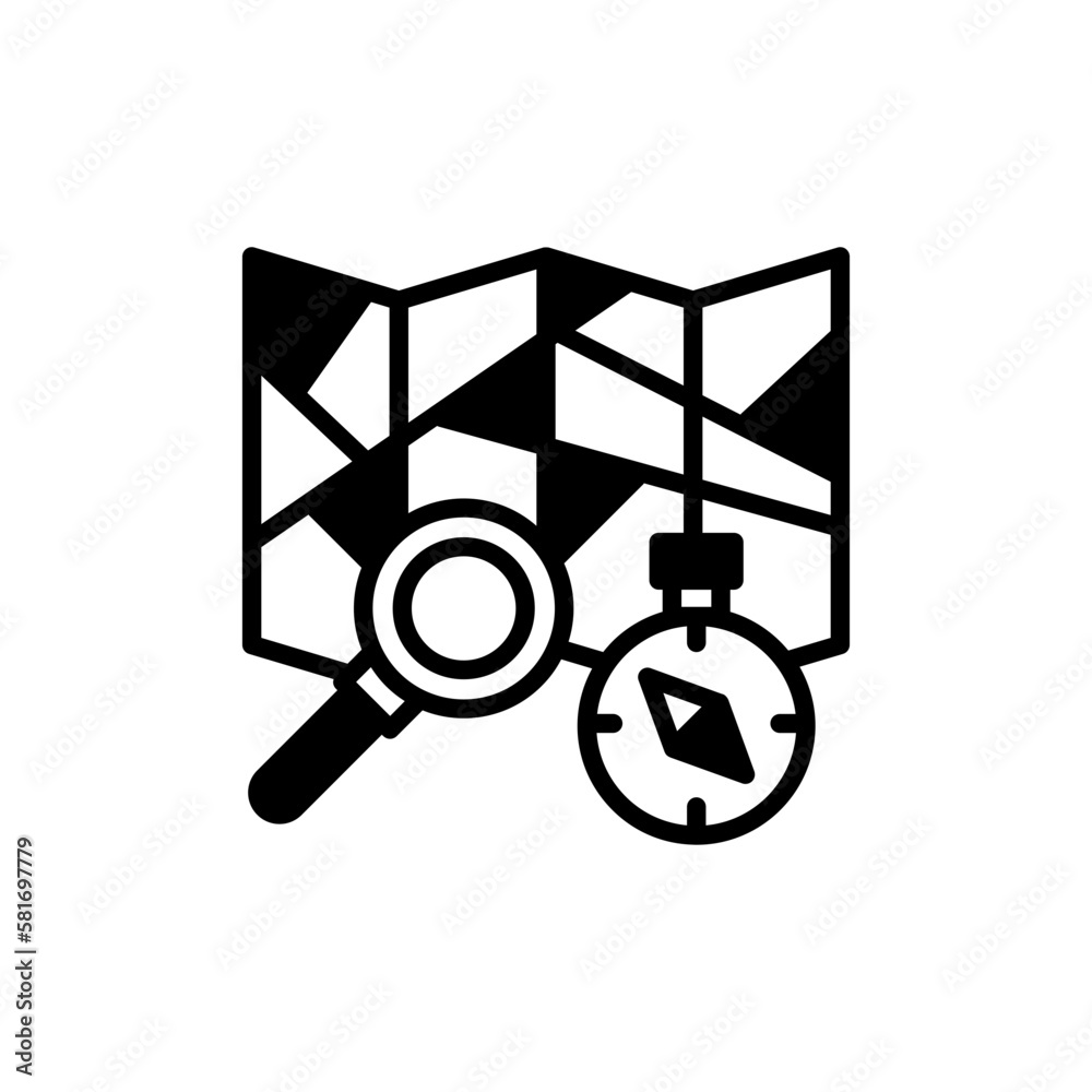 Discover icon in vector. Illustration Discover icon in vector. Illustration
