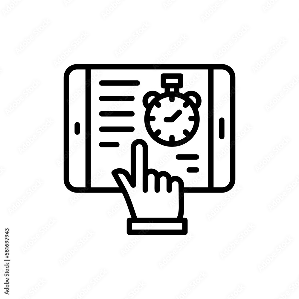 Usability Testing icon in vector. Illustration Usability Testing icon in vector. Illustration