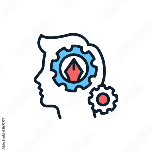 Expertise icon in vector. Illustration
