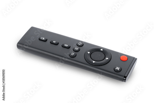Remote control TV isolated