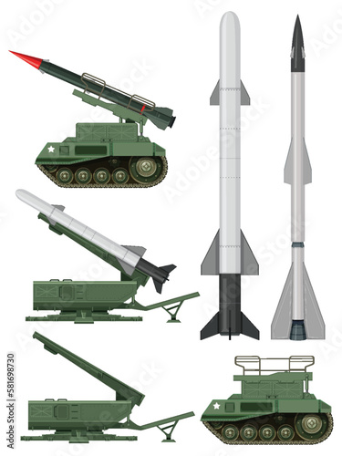 Military missile launcher collection