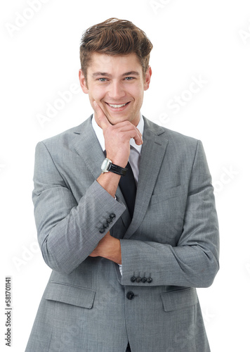 Tableau sur toile Young and successful - Business