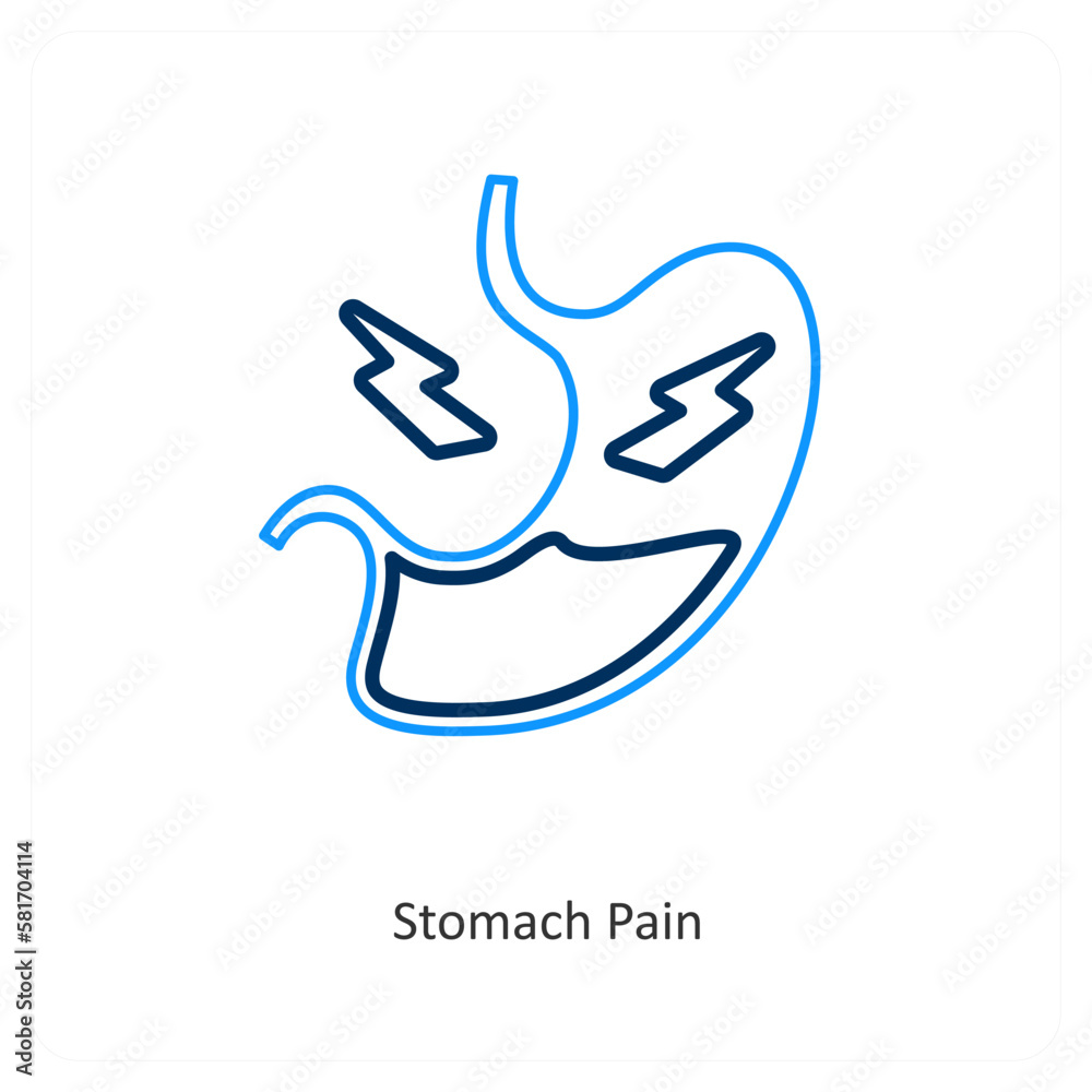 Obraz premium stomach pain