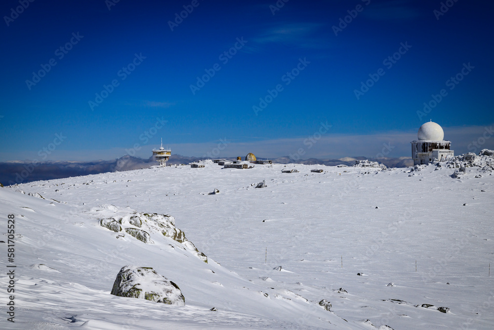 A winter hiking in Vitosha mountain