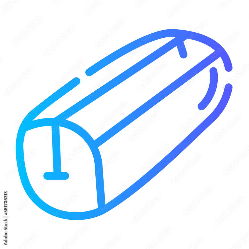 pencil case gradient icon pencil case gradient icon