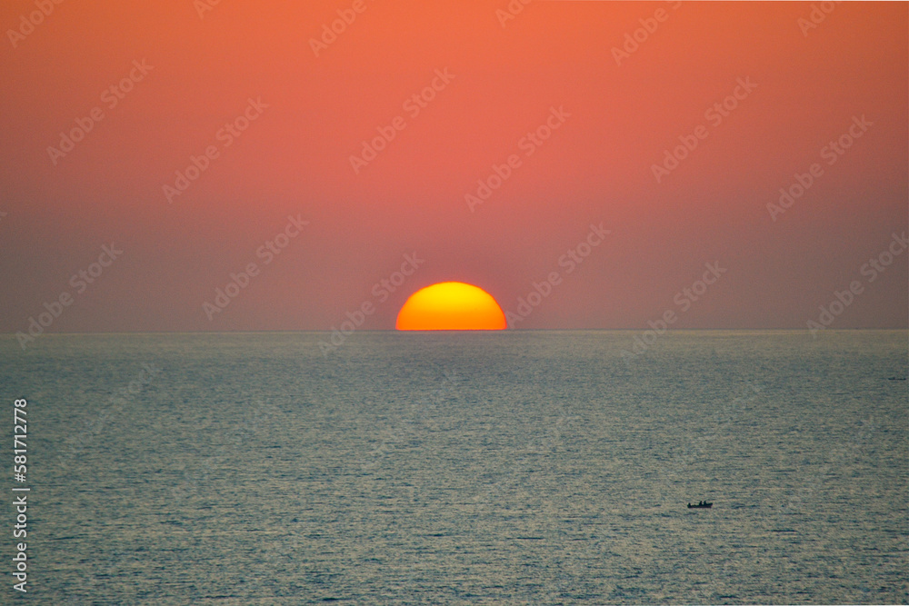 Sonnenuntergang, Arabischer Golf