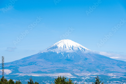 Fuji and a mustache