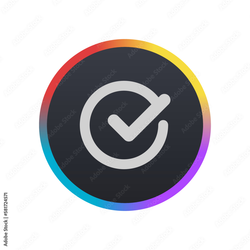 Tick Mark - Pictogram (icon) Tick Mark - Pictogram (icon)