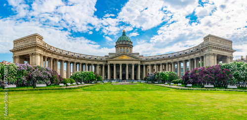 Wallpaper Mural Kazan (Kazansky) cathedral in spring, Saint Petersburg, Russia Torontodigital.ca