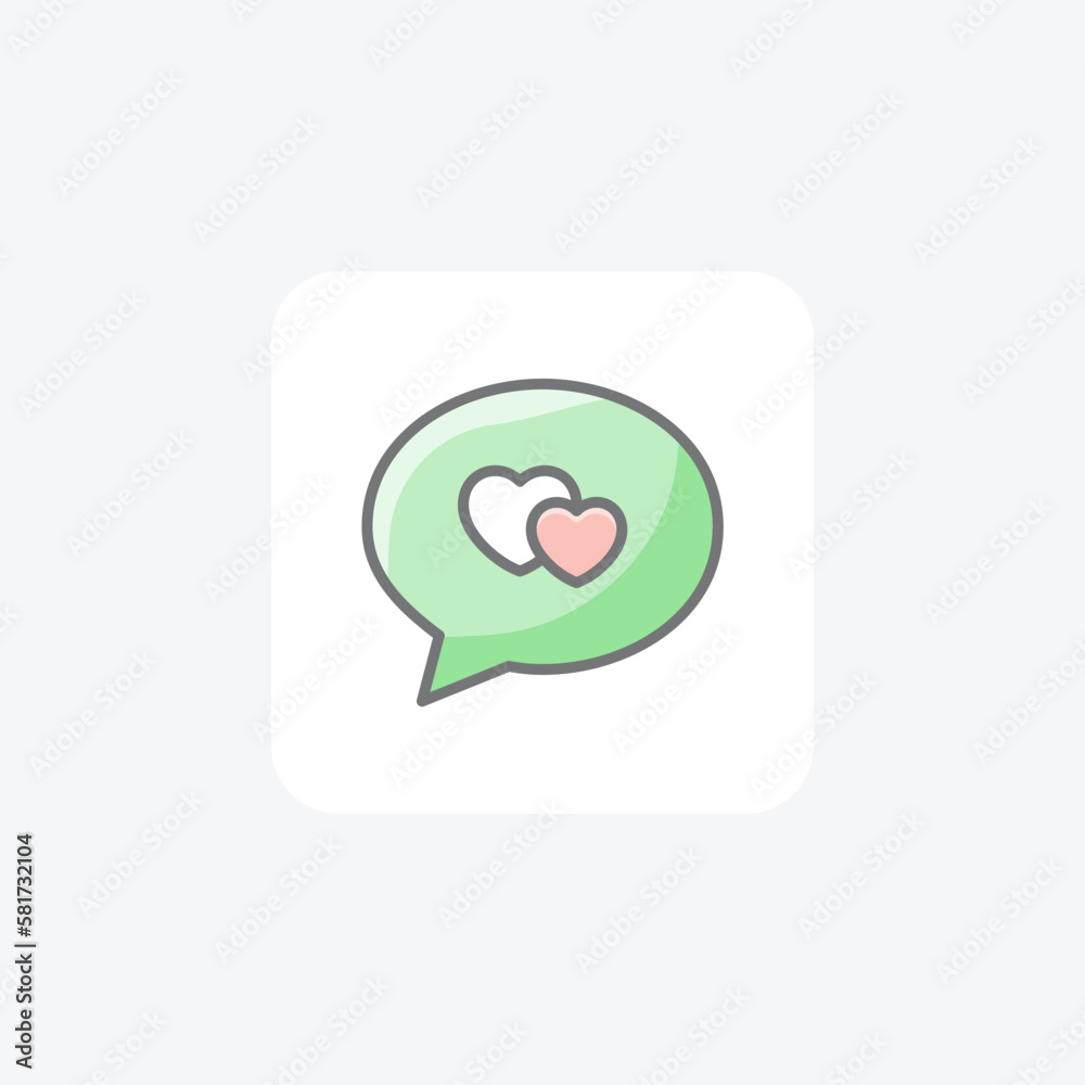 Communication, message fully editable vector line icon
Communication, message fully editable vector line icon