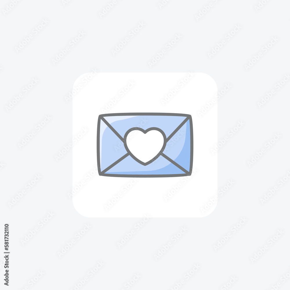 Letter, message fully editable vector line icon
Letter, message fully editable vector line icon