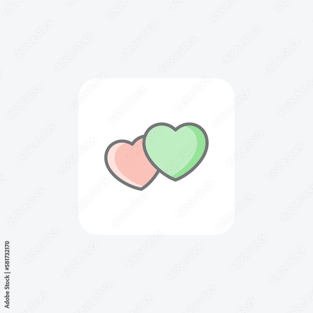 Couple, love, fully editable vector line icon
Couple, love, fully editable vector line icon