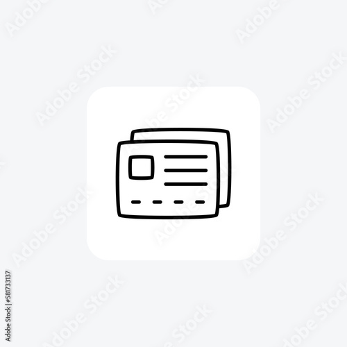 Id, user fully editable vector fill icon

