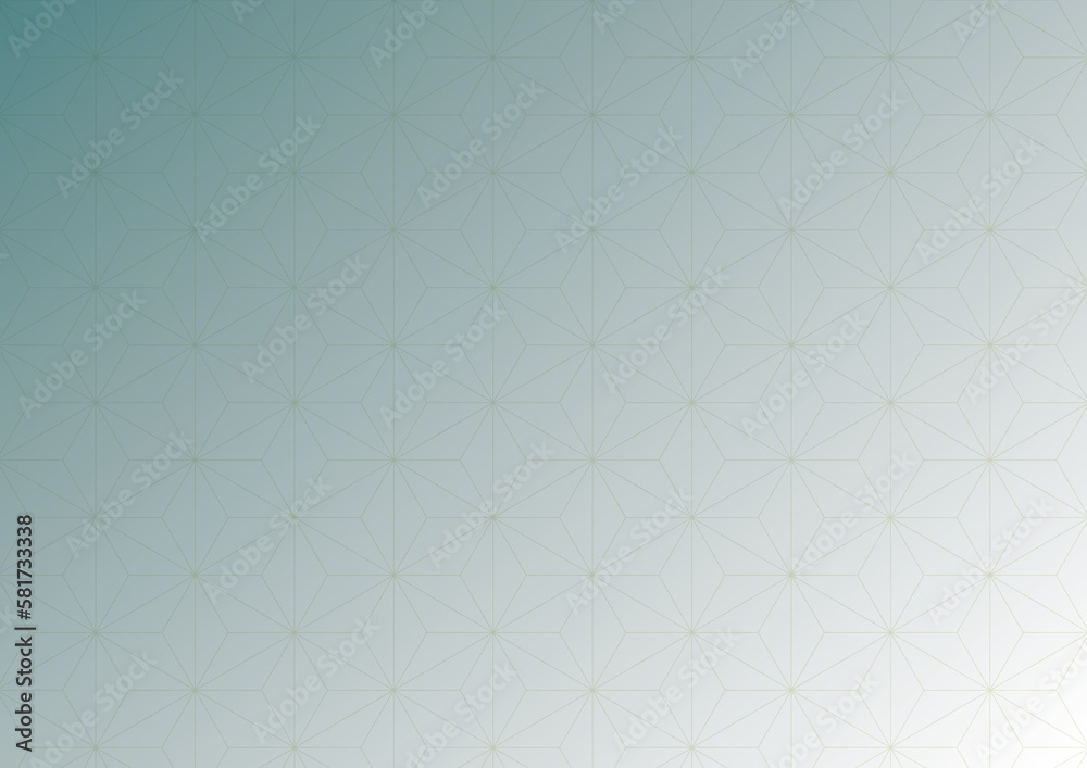 Fototapeta premium 和柄パターン 麻の葉文様 背景素材