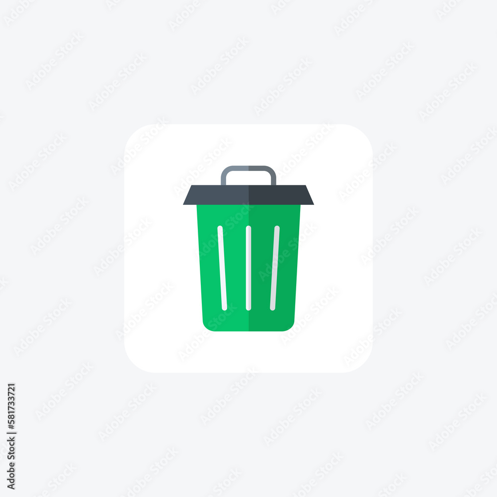 Delet, trash fully editable vector fill icon
Delet, trash fully editable vector fill icon