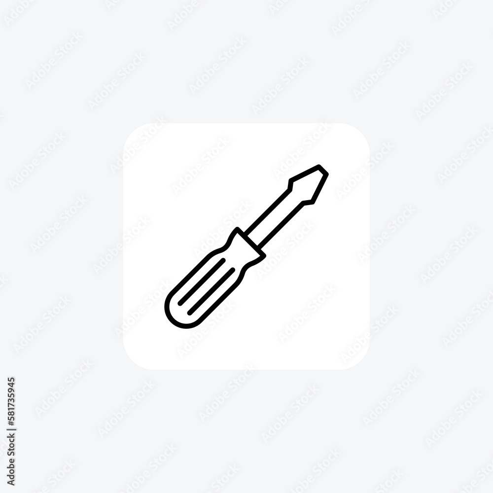 Fixer, screw fully editable vector fill icon
Fixer, screw fully editable vector fill icon
