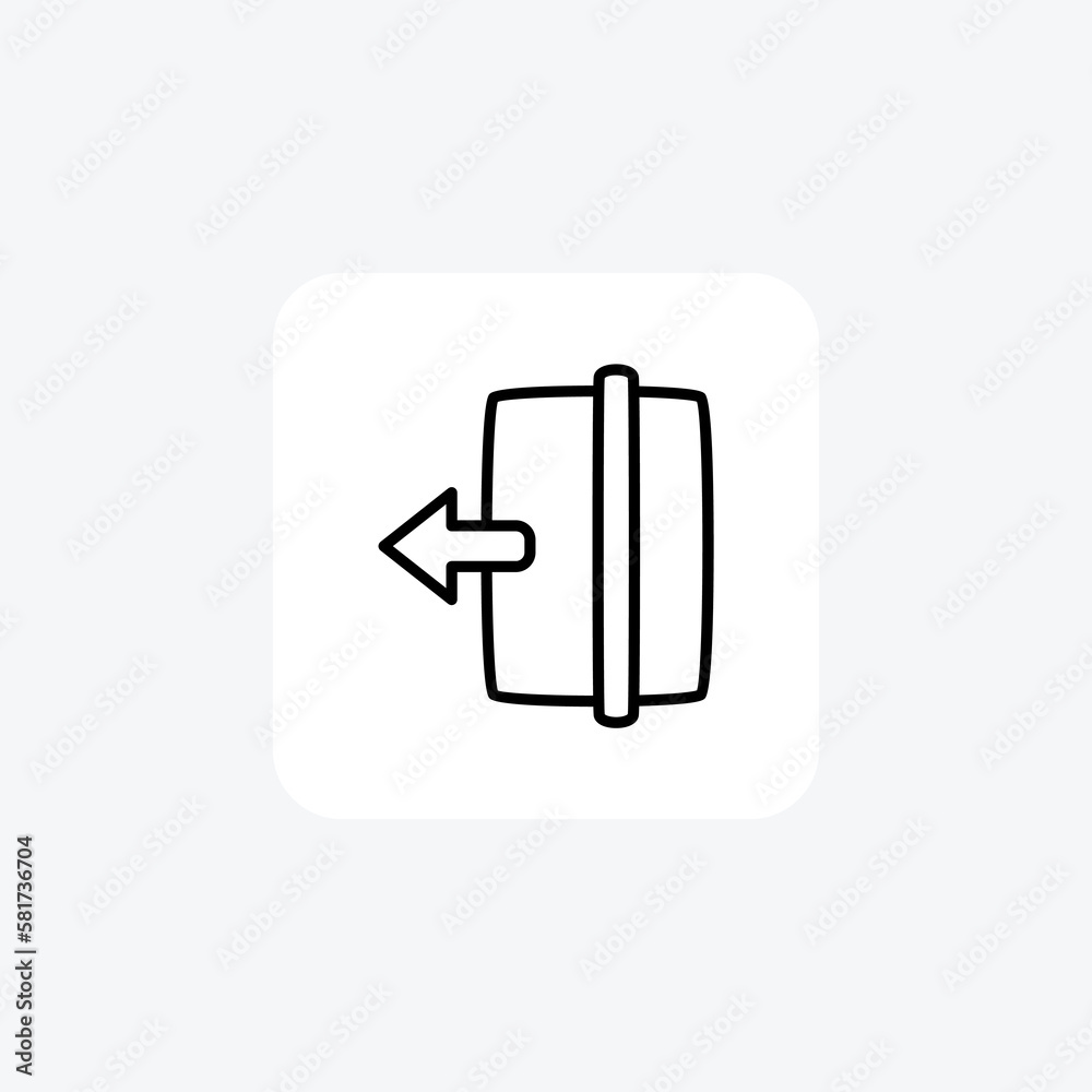 Exit, log out fully editable vector flat icon
Exit, log out fully editable vector flat icon