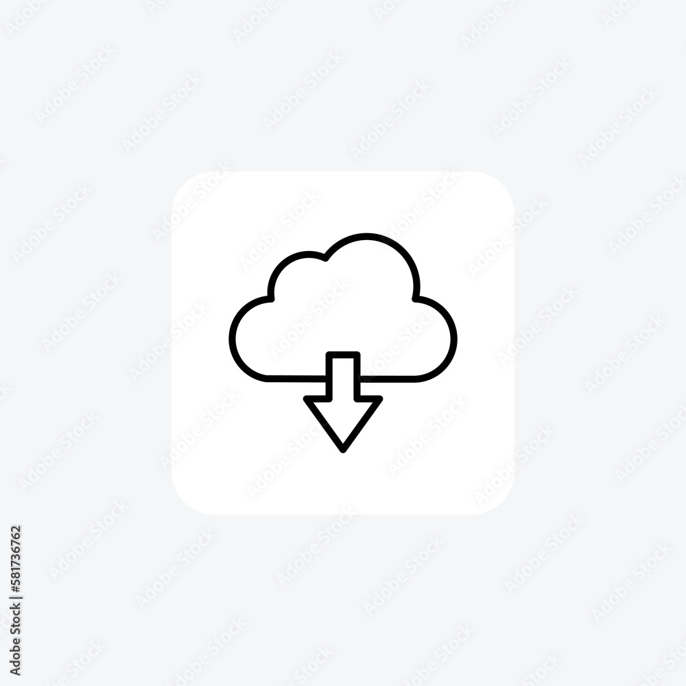 Upload, cloud, fully editable vector flat icon
Upload, cloud, fully editable vector flat icon