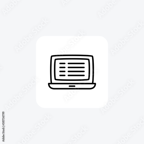 Content, design fully editable vector flat icon

