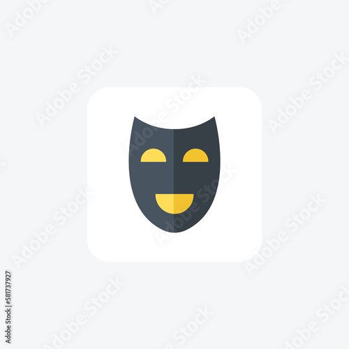 Drama, party, mask icon fully editable vector icon