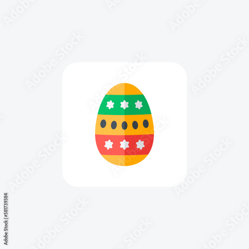 Easter festival fully editable vector icon


