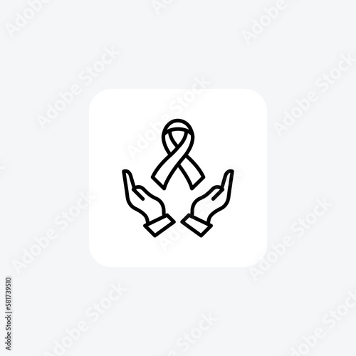 Worlds aids day festival fully editable vector icon

