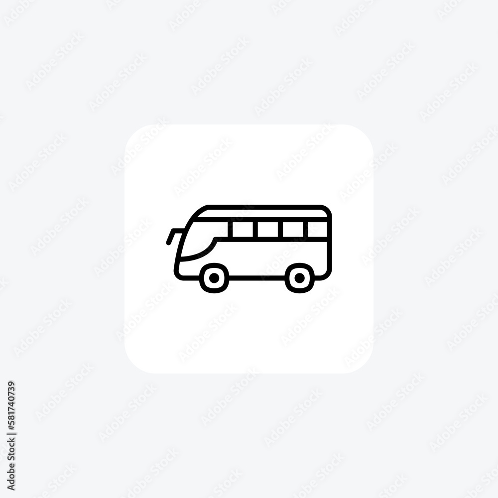 Transportation ,bus icon fully editable vector icon
Transportation ,bus icon fully editable vector icon