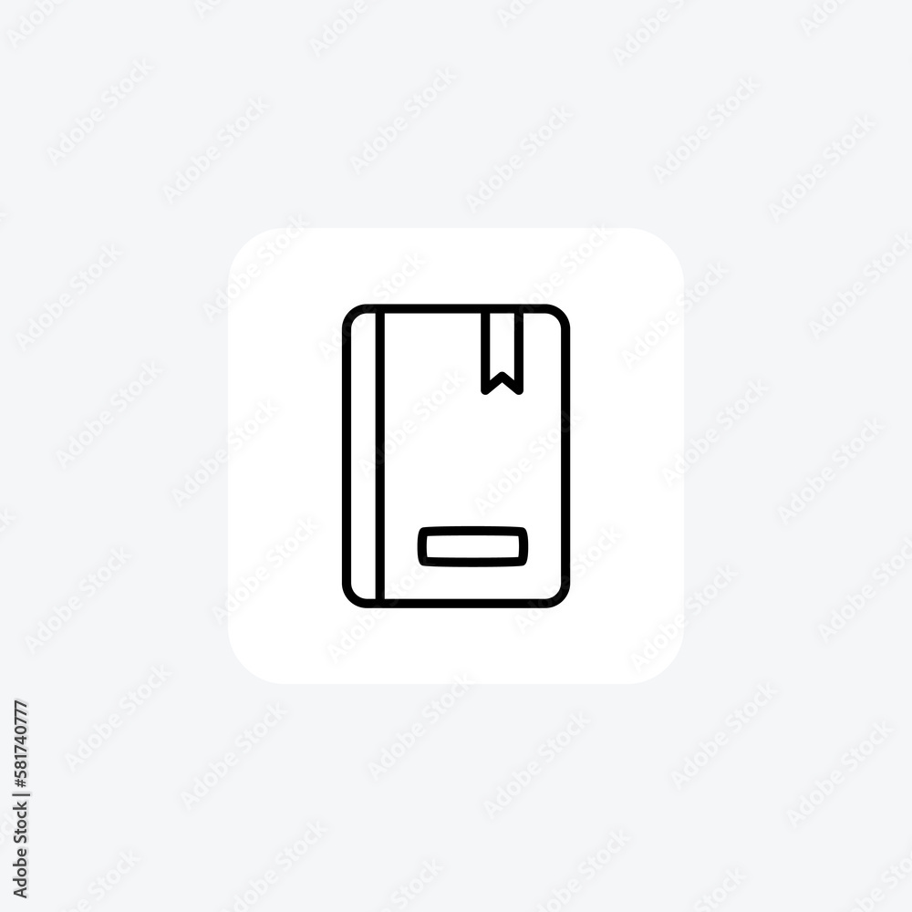 Bookmark text icon fully editable vector icon
Bookmark text icon fully editable vector icon