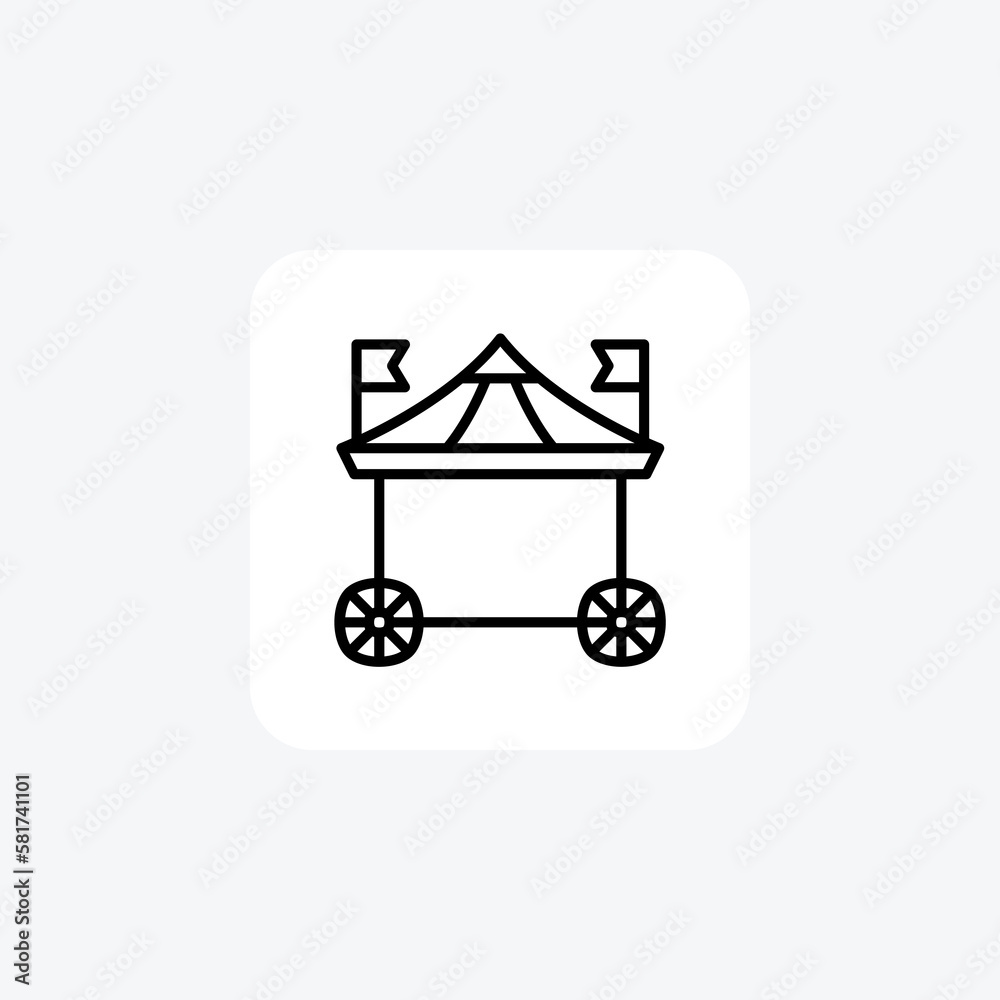 Festival stoll party fully editable vector icon
Festival stoll party fully editable vector icon